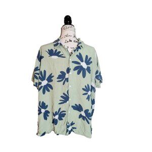 Original Use Boys Hawaiian Button Down Shirt - Size XL